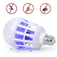 Енергоспестяваща Led крушка против комари светодиодна лампа уред E27  , снимка 2 - Крушки - 25063368
