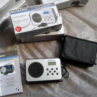 Мини радио SilverCrest, Часовник, Аларма, LCD дисплей, Черно/Сребърно, снимка 5 - Приемници и антени - 13209536