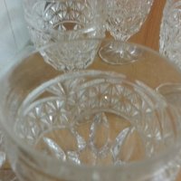Ретро кристални чаши за вино , снимка 10 - Антикварни и старинни предмети - 23832450