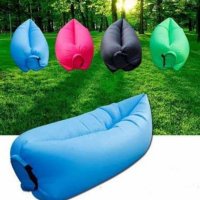 Надуваемо легло, шезлонг за плаж Bubble Bed , Lazy bag, снимка 6 - Градински мебели, декорация  - 23925234