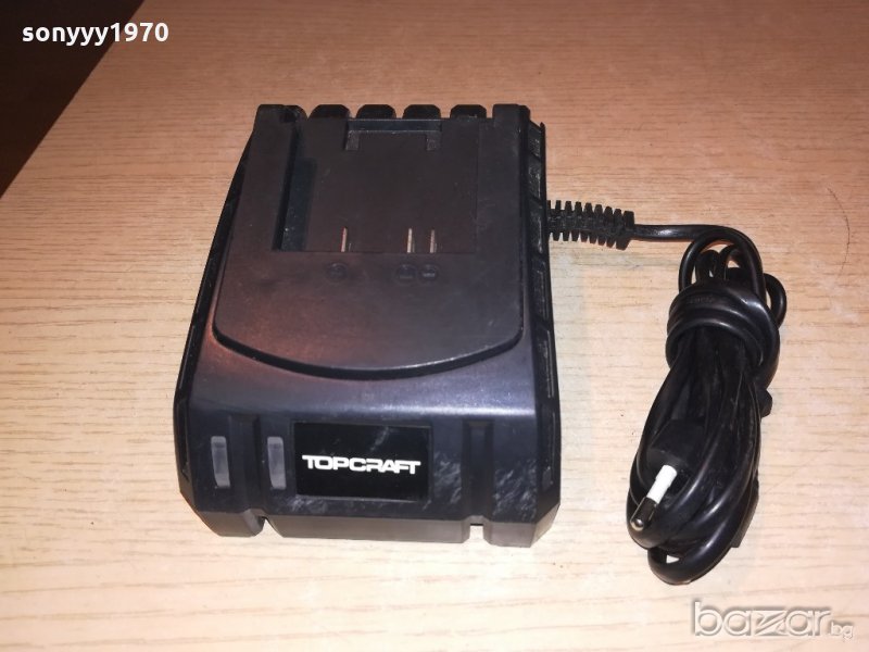 topcraft 18v/1.3amp-battery charger-made in belgium, снимка 1