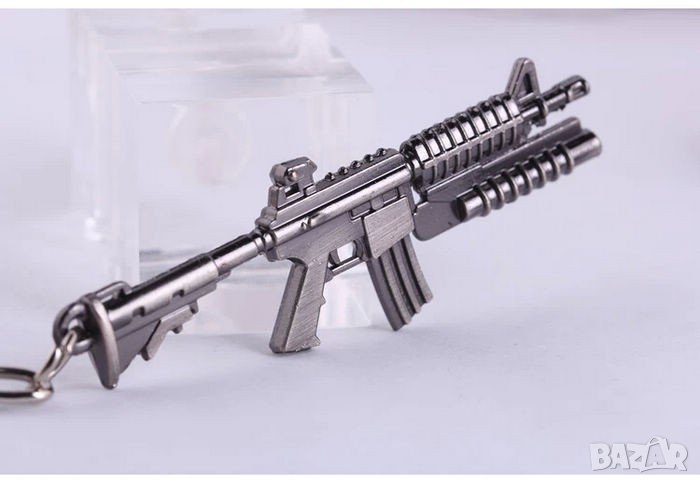 M16 автоматично оръжие ключодържател 1:1 реалистично, снимка 1