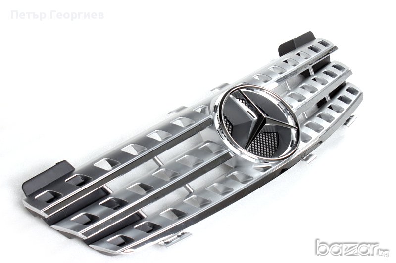 Решетка за Mercedes ML W164 (2005-2008) - хром, снимка 1