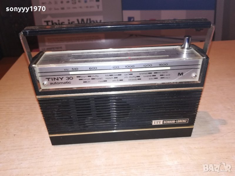 itt schaub-lorenz tiny 30-ретро колекция-внос швеицария, снимка 1