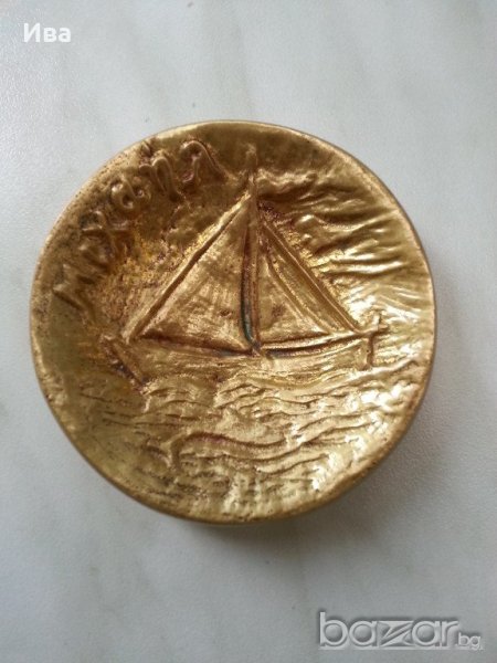 Бронзова чинийка, снимка 1