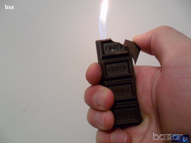 Запалка във формата на парче шоколад, снимка 1