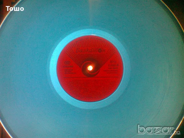 грамофонна плоча  Синя - за декорация, снимка 5 - Декорация за дома - 11191769