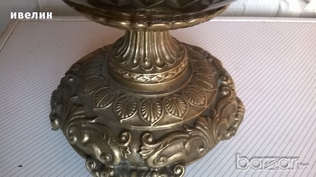 стара бронзова купа,бомбонера, снимка 3 - Антикварни и старинни предмети - 13996827