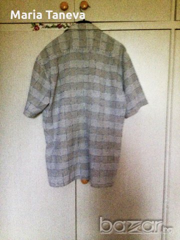 Мъжка риза с къс ръкав, снимка 2 - Ризи - 18408763