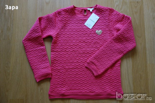 нова поларена блуза Vertbaudet, 12г - 150см, снимка 1