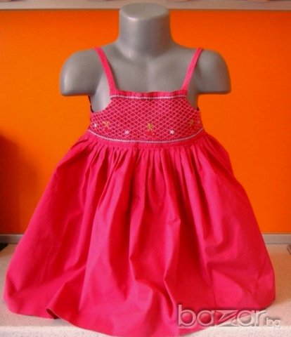 Красива детска рокля за повод и не само,086 см. , снимка 5 - Бебешки рокли - 21240582