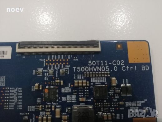 T-CON T500HVN05. 0 CTRL BD, снимка 2 - Части и Платки - 26092598
