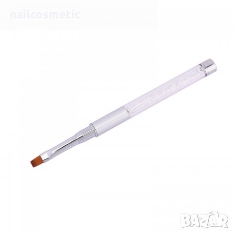 Професионални четки с кристали за гел, акрил и декорации, снимка 9 - Продукти за маникюр - 24440501