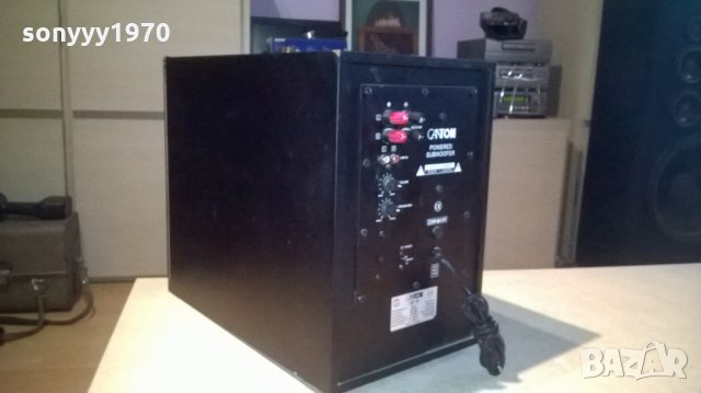 canton as-10 powered subwoofer 43х38х24см-внос швеицария, снимка 2 - Тонколони - 25467792