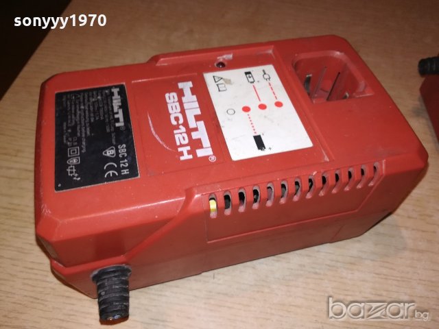 hilti-charger-2бр-внос швеицария, снимка 6 - Други инструменти - 20765478