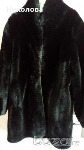 Дамско палто от еко кожа, снимка 4 - Палта, манта - 20868181