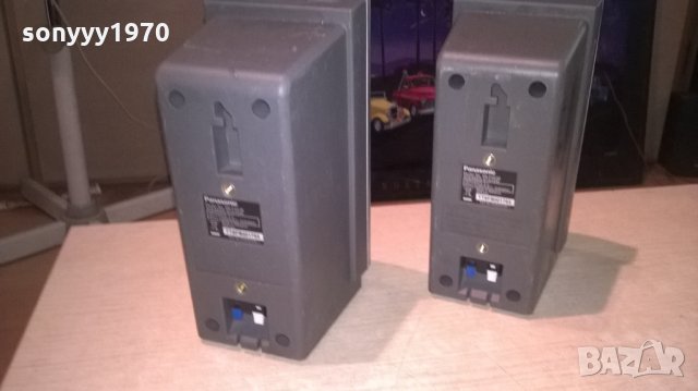 panasonic 2x55w/6ohm-тонколони-20х10х10см-внос швеицария, снимка 6 - Тонколони - 26046013