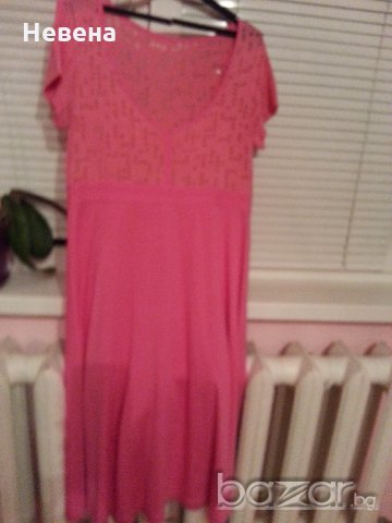 Лятна розова рокля, снимка 3 - Рокли - 18913478
