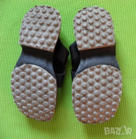Destroy made in Spain оригинални мъжки чехли от естествена черна кожа EU 43, снимка 7 - Мъжки сандали - 25491272