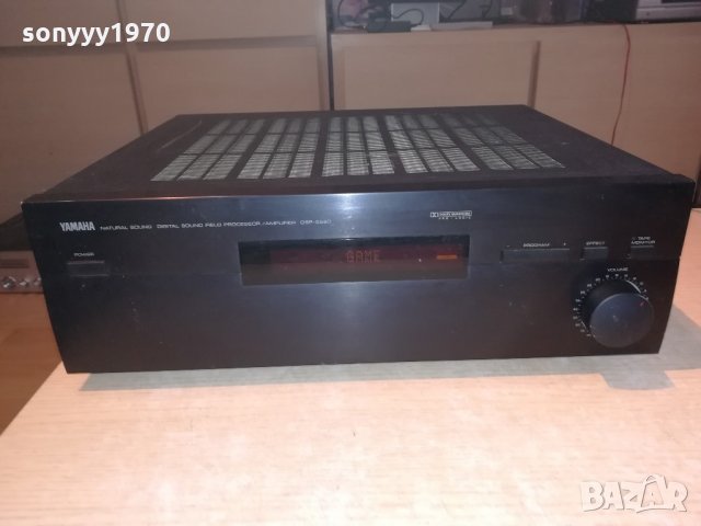 Yamaha Dsp-e580 Digital Sound Processing Amplifier-внос швеицария, снимка 2 - Ресийвъри, усилватели, смесителни пултове - 21648015