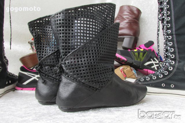ЕСЕННИ, ПРОЛЕТНИ, летни дамски ботуши, 100% естествена кожа,N- 39, GOGOMOTO.BAZAR.BG, снимка 10 - Дамски ботуши - 16500520