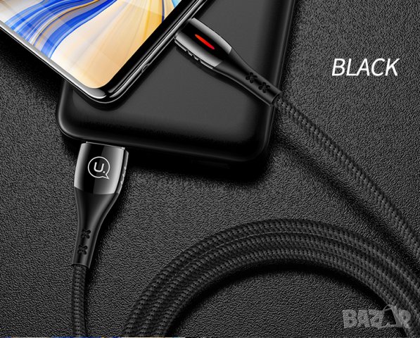 Интелигентен USB кабел - USAMS U-Tone US-SJ305 Type-C, снимка 3 - USB кабели - 26177323