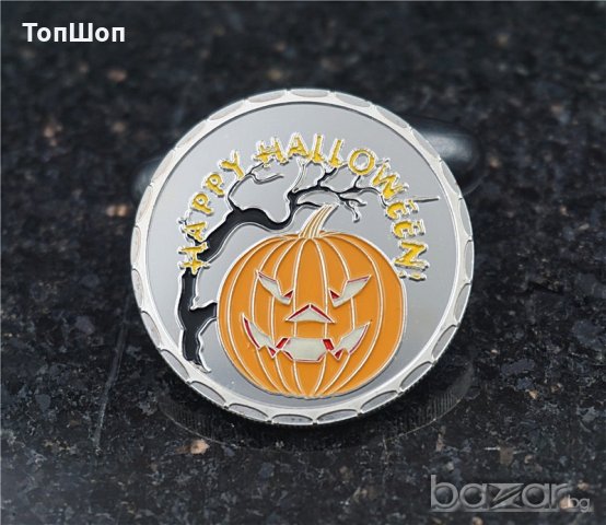 Хелуин монета / Halloween monet, снимка 5 - Нумизматика и бонистика - 20766148