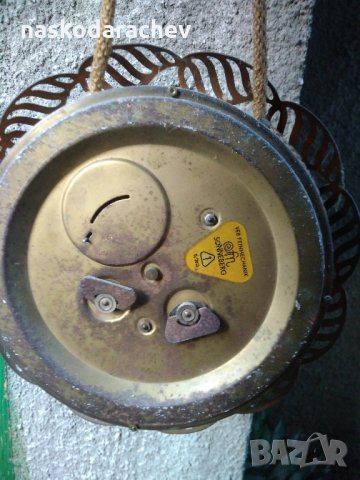 Немски стенен часовник СОНЕБЕРГ / SONNEBERG germany veb feinmechanik 11/2613, снимка 5 - Антикварни и старинни предмети - 11854242