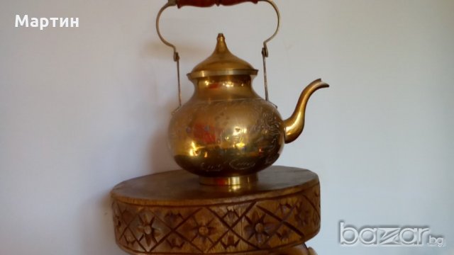 1956г. Масивен бронзов - Чайник - 1 бр. ( 777954) , снимка 2 - Сервизи - 18312515