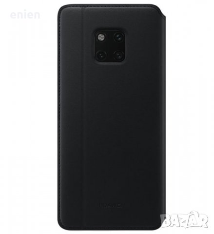 Оригинален кожен калъф Smart View Cover за Huawei Mate 20 Черен, снимка 4 - Калъфи, кейсове - 24150953