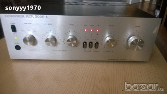 europhon rck 2000a stereo amplifier-нов внос швеицария, снимка 12 - Ресийвъри, усилватели, смесителни пултове - 8577640