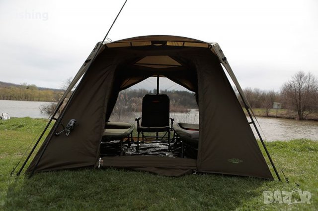 ПРОМО Шаранджийска палатка CARP PRO BIVY SESSION HOUSE CPB0917, снимка 3 - Палатки - 23908921