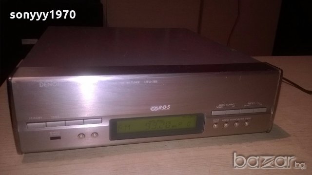 denon utu-110 tuner/rds-made in germany-внос англия, снимка 6 - Ресийвъри, усилватели, смесителни пултове - 19253393