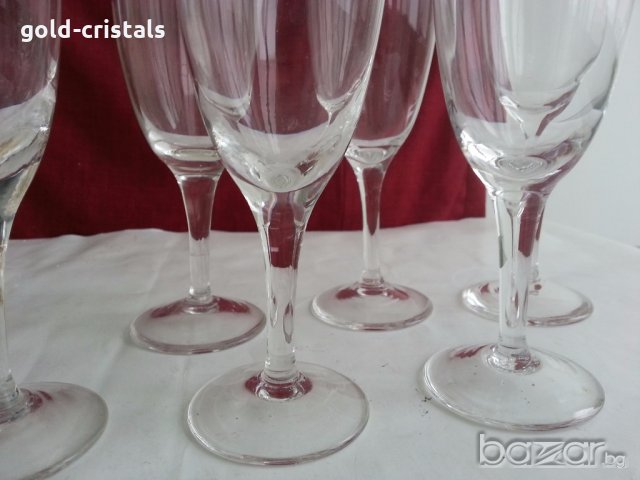 ретро кристални чаши, снимка 6 - Антикварни и старинни предмети - 19984633
