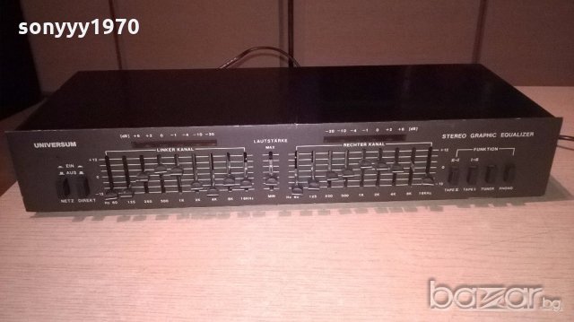 universum eq3930b-equalizer-germany-внос швеицария, снимка 4 - Ресийвъри, усилватели, смесителни пултове - 18917503