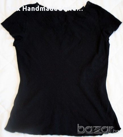 Тънка памучна блузка Lindex, снимка 4 - Тениски - 18172661