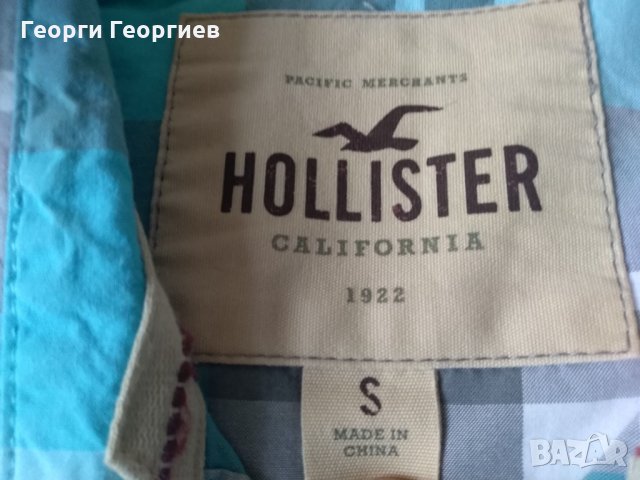 Мъжка риза Holister/Холистър,100% оригинал, снимка 3 - Ризи - 24481360