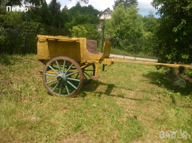 Автентична стара двуколка , снимка 2 - Други - 25684701