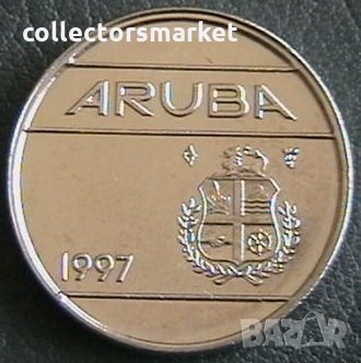 10 цента 1997, Аруба, снимка 2 - Нумизматика и бонистика - 25216696
