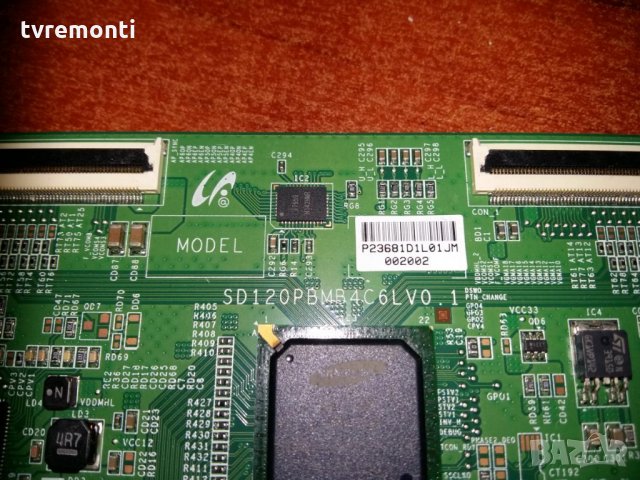 T-CON BOARD SD120PBMB4C6LV0.1 P23681D, снимка 2 - Части и Платки - 25310572