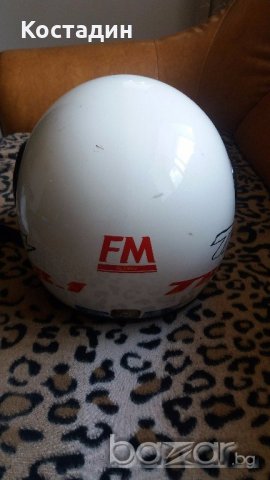 Мото каска FM размер M 58 см, снимка 3 - Аксесоари и консумативи - 18734463