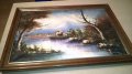 ПОРЪЧАНА-Картина с рамка-маслени бои-61/44см-внос швеицария, снимка 13