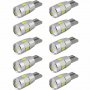 Лед крушки габарит T10 501 194 W5W 5630 LED Car 6 SMD + Canbus, снимка 7