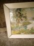 стара картина-пейзаж, снимка 2