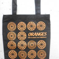 Спортна дамска чанта с две дръжки "Портокали", снимка 1 - Чанти - 12689005