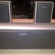 Sony 3 бр-център+2 колони-26/10/9см/15/10/9см-внос швеицария, снимка 2 - Тонколони - 15285739