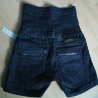 Нови панталонки G-Star Corvette High Denim Shorts, оригинал, снимка 4 - Къси панталони и бермуди - 17921822