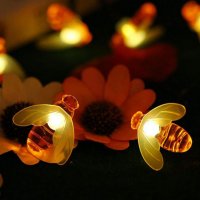Соларни лампички за градината, снимка 5 - Лед осветление - 25751896