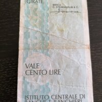 Банков чек - Италия | 1977г., снимка 4 - Нумизматика и бонистика - 25621528