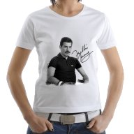 Уникални дамски тениски на Freddie Mercury с нова печатна технология. Прати ни любимата си снимка!, снимка 5 - Тениски - 12034973